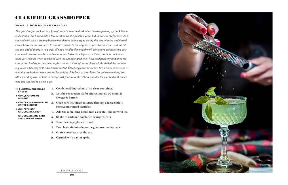 Beautiful Booze: Stylish Cocktails to Make at Home: Hardcover