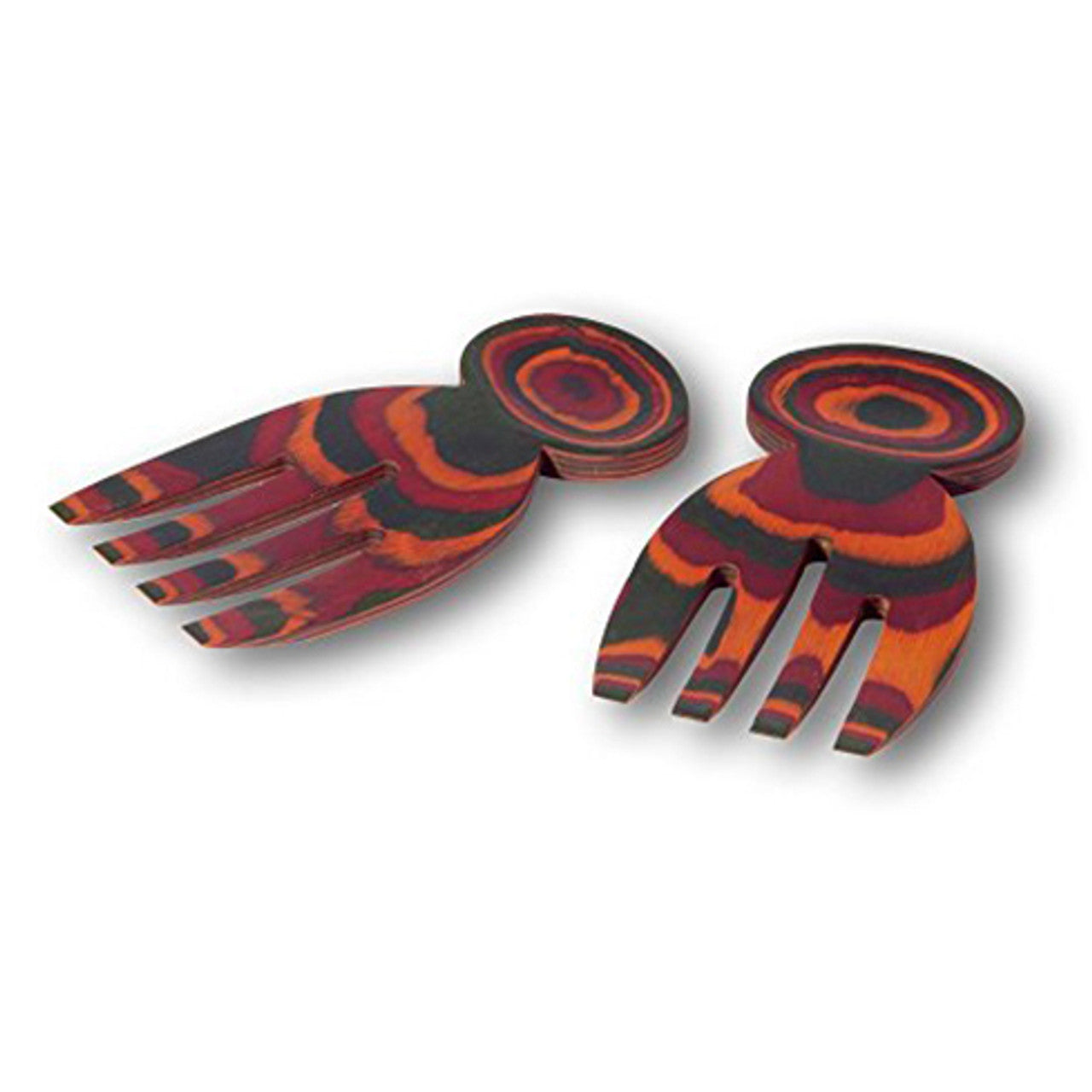 5" Rainbow Pakka Salad Hands
