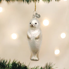 Load image into Gallery viewer, 3.5" Seal Pup Ornament