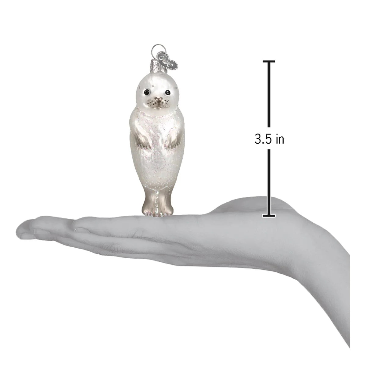3.5" Seal Pup Ornament