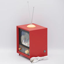 Load image into Gallery viewer, 5.75"H Amusements Musical TV Skating Around the Lighted Christmas Tree