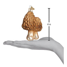 Load image into Gallery viewer, 4" Morel Mushrooms Ornament