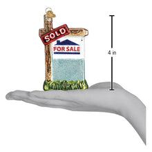 Load image into Gallery viewer, 4" Realty Sign Ornament