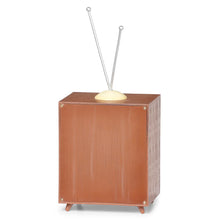 Load image into Gallery viewer, Amusements Lighted Musical TV with Rotating Train in Tunnel