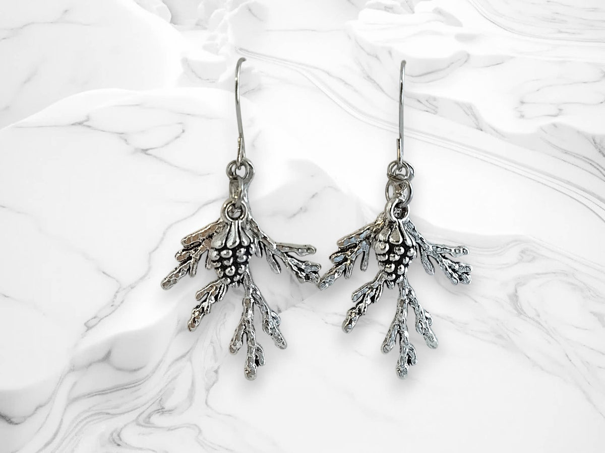 Evergreen Pine Cone Earrings