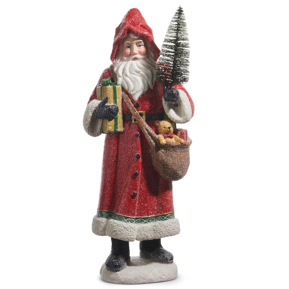 15.5" Red Santa with Bag