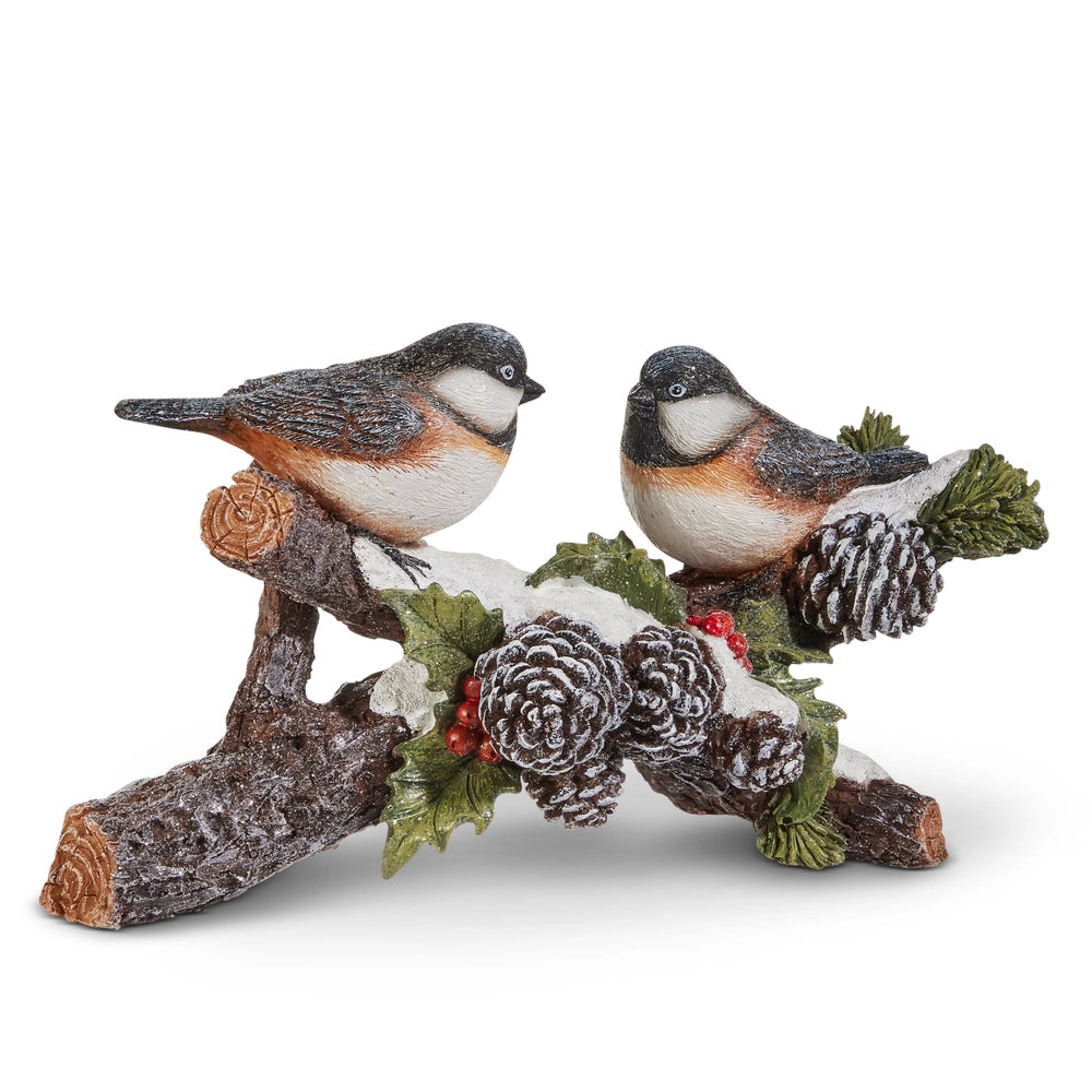 10" Birds on Branch