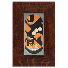Load image into Gallery viewer, 4x8 Calico Cat, Storm Blue