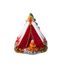 Load image into Gallery viewer, Holiday Camping Tent Red Ornament