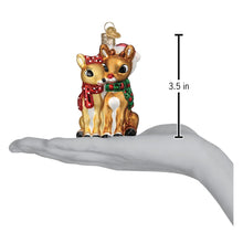 Load image into Gallery viewer, Rudolph & Clarice Ornament
