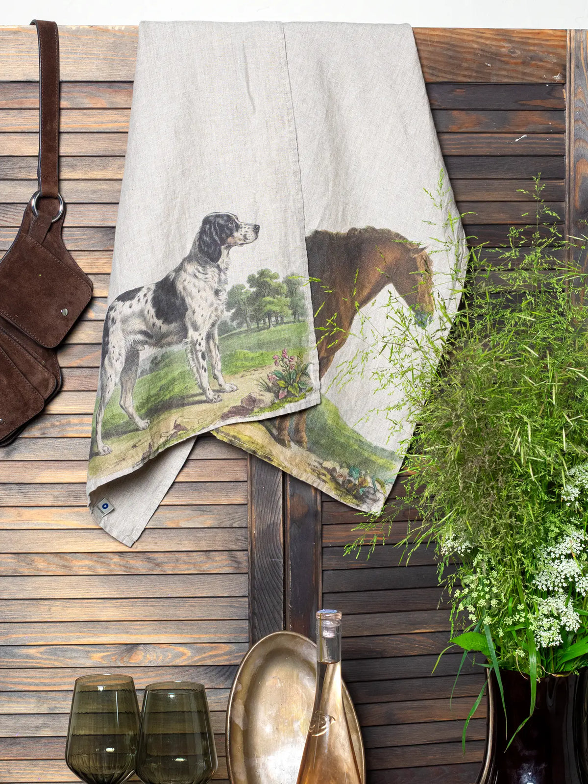 Dog Kitchen Towel, 18x27