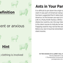 Load image into Gallery viewer, In Two Shakes of a Lamb's Tail Knowledge Cards