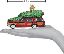 Load image into Gallery viewer, Station Wagon With Tree Ornament
