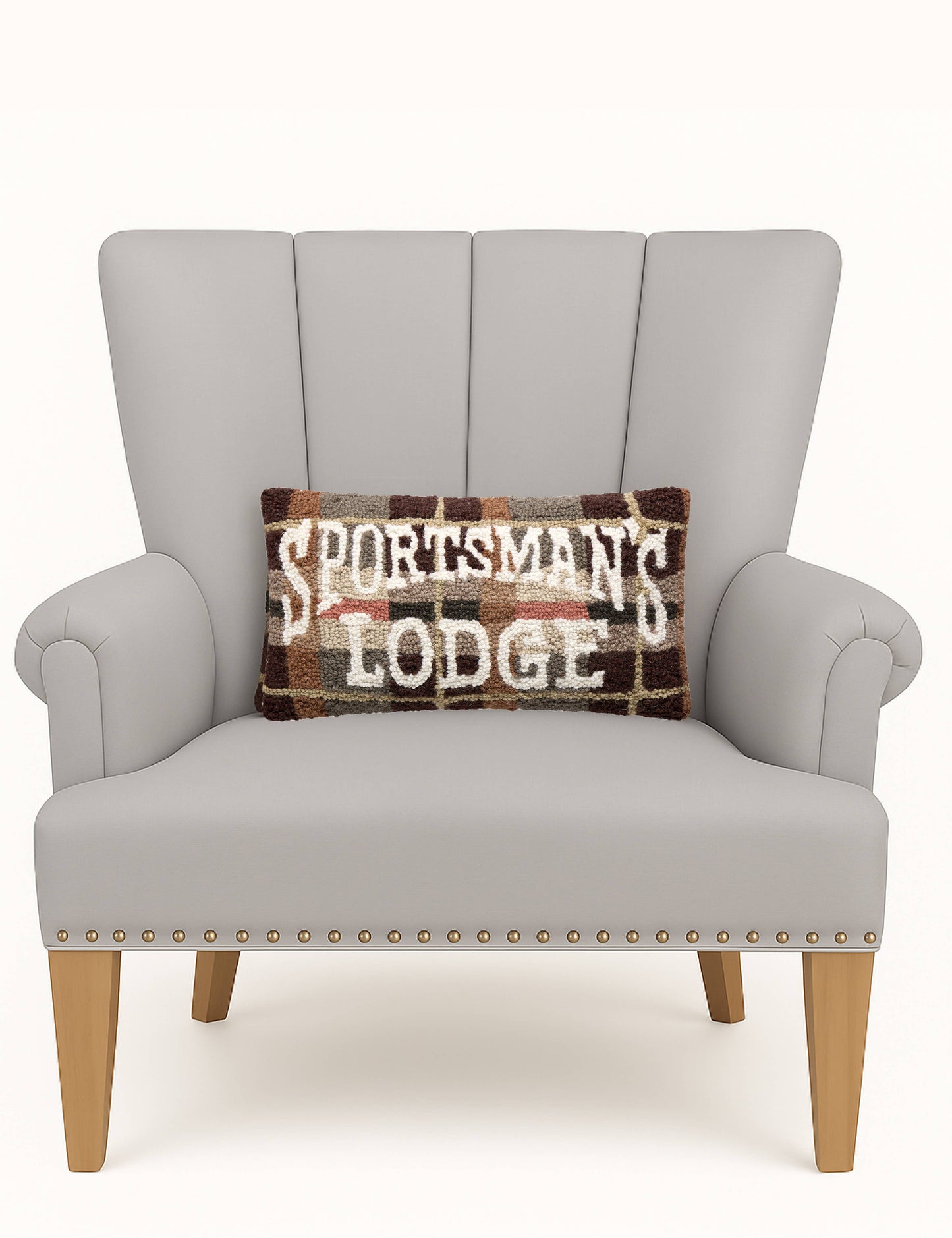 Sportsman's Lodge Hook Pillow