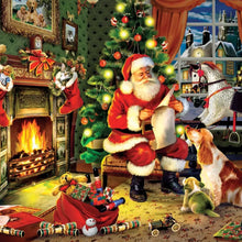Load image into Gallery viewer, 18x24" Santa's List- 300 Piece Jigsaw Puzzle