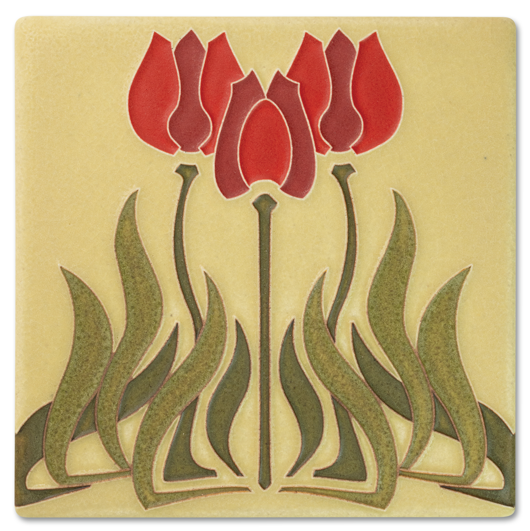 6x6 Tulips, Red
