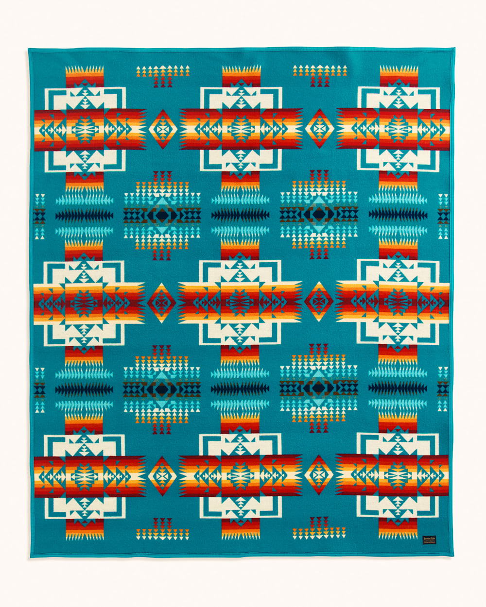 Chief Joseph Robe, Turquoise, 64x80
