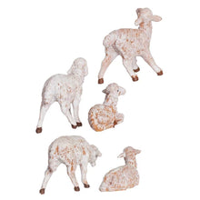Load image into Gallery viewer, Fontanini White Sheep Variety Set - 5" Scale
