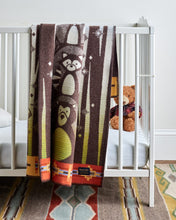 Load image into Gallery viewer, Children's Blanket- Woodland Neighbors 32x44"
