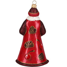 Load image into Gallery viewer, Chocoholic Santa Ornament