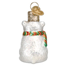 Load image into Gallery viewer, 2" Mini Polar Bear Ornament