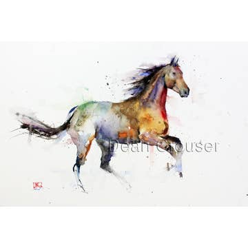 Free Spirit 5x7 Greeting Card