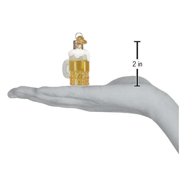 2" Mini Mug of Beer Ornament