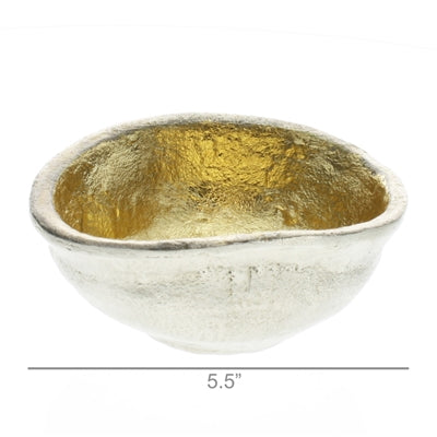 Strada Organic Cast Metal Bowl