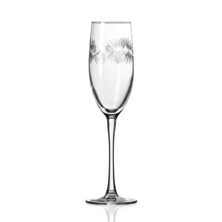 8 oz. Icy Pine Champagne Flute