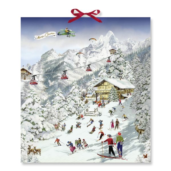 Happy Ski Trip in the Mountains Luxury Advent Calendar