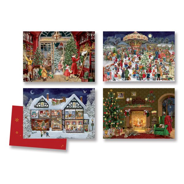 Nostalgic Advent Calendar Cards