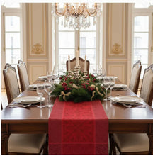 Load image into Gallery viewer, 20“x 58” Cassandre Grenat Tablerunner