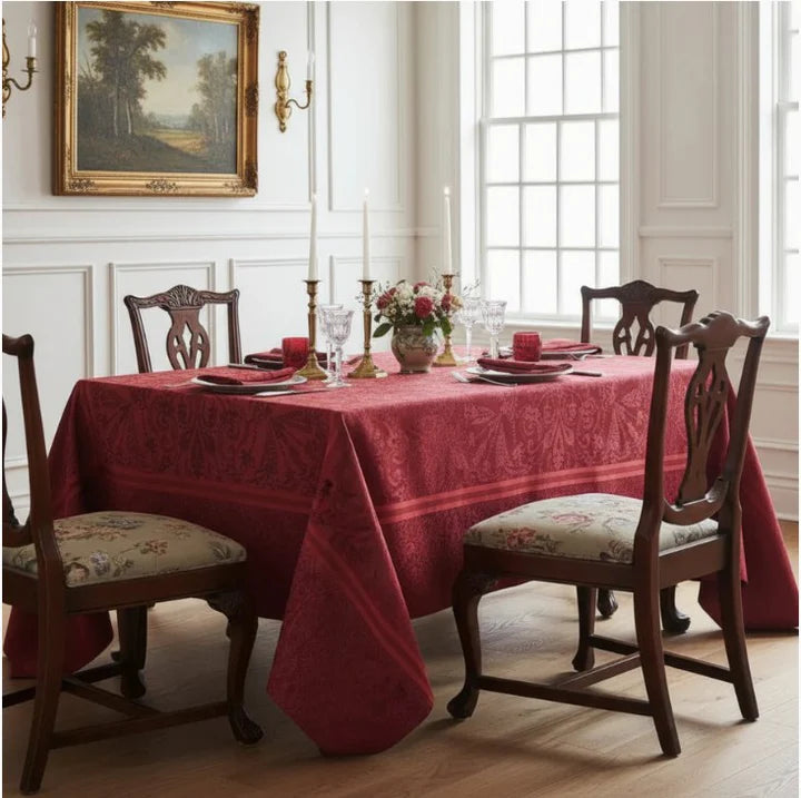 20“x 58” Cassandre Grenat Tablerunner