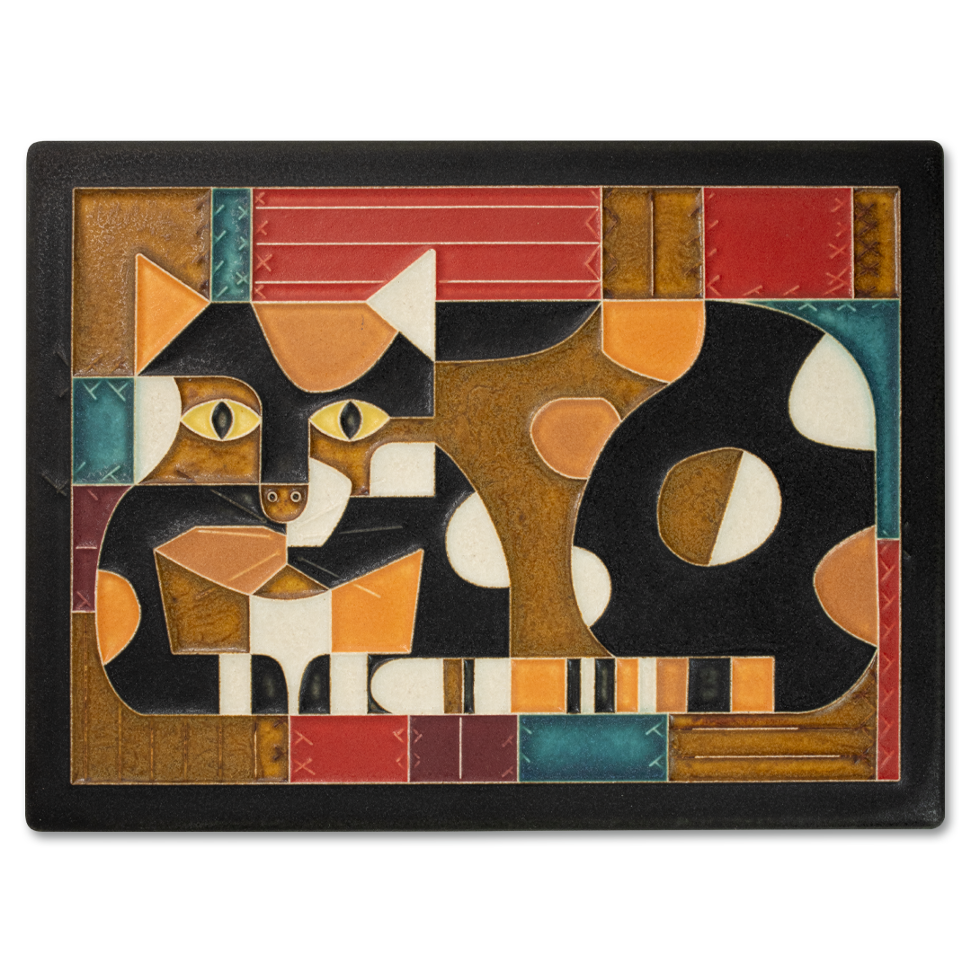 6x8 Crazy Quilt Cat