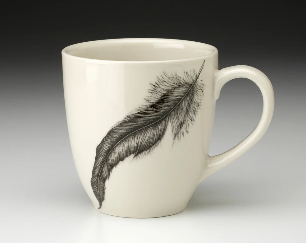 Laura Zindel Rooster Feather Mug