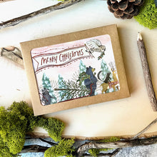 Load image into Gallery viewer, 4.25 x 5.5” Tree Cutting Christmas Cards (Boxed Set)