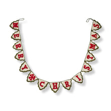 Load image into Gallery viewer, MERRY CHRISTMAS WOOL FELT GARLAND