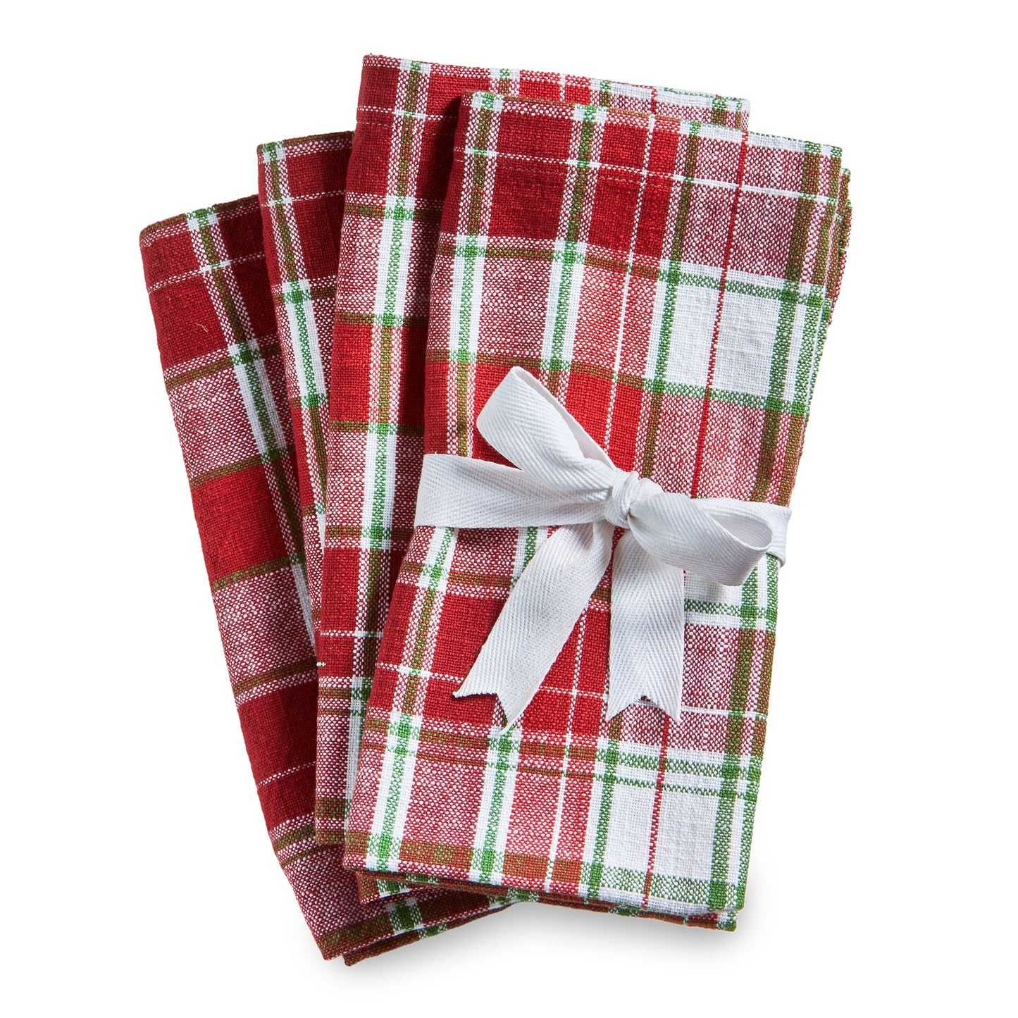 Winter Plaid Napkin S/4