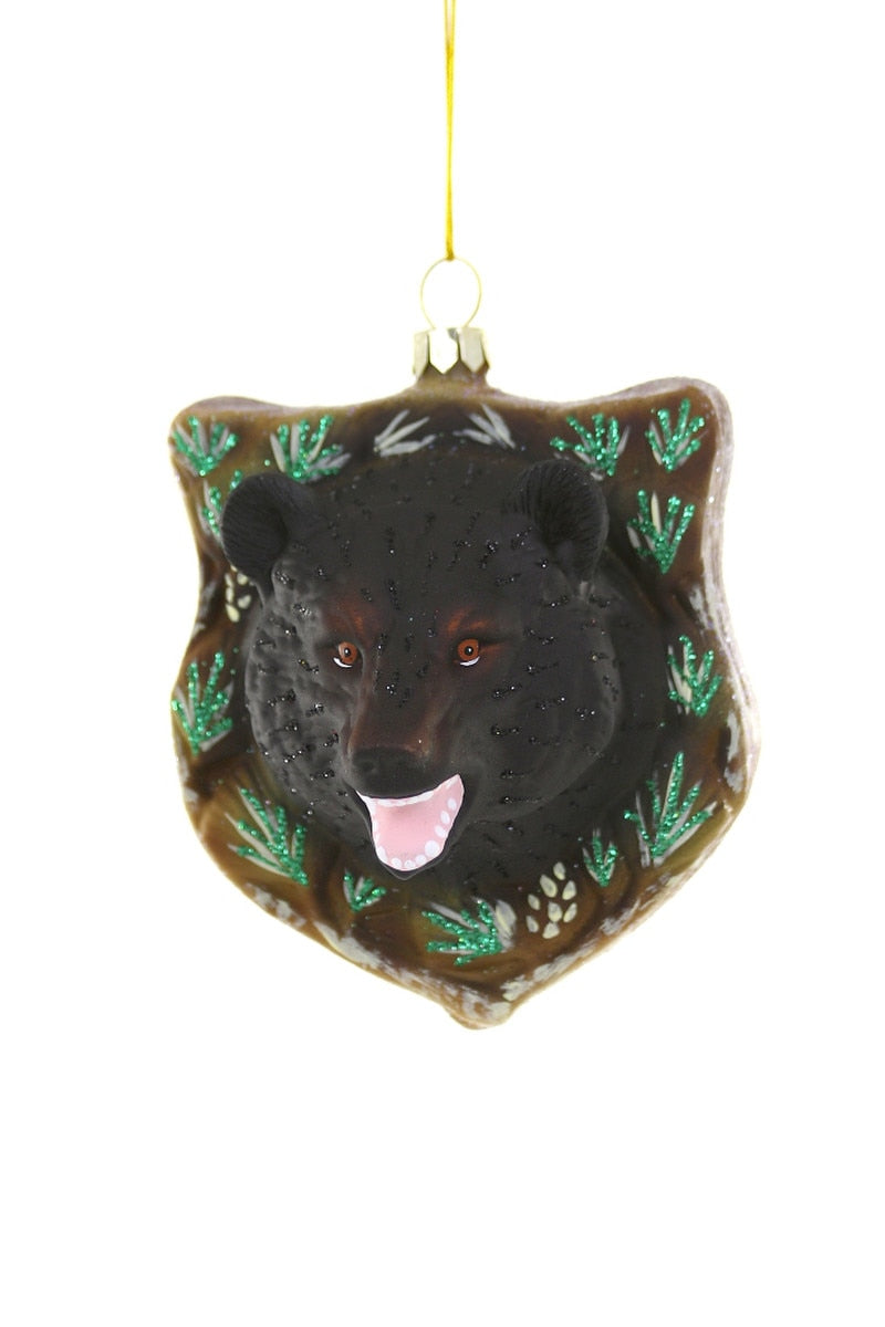 Black Bear Mount Ornament