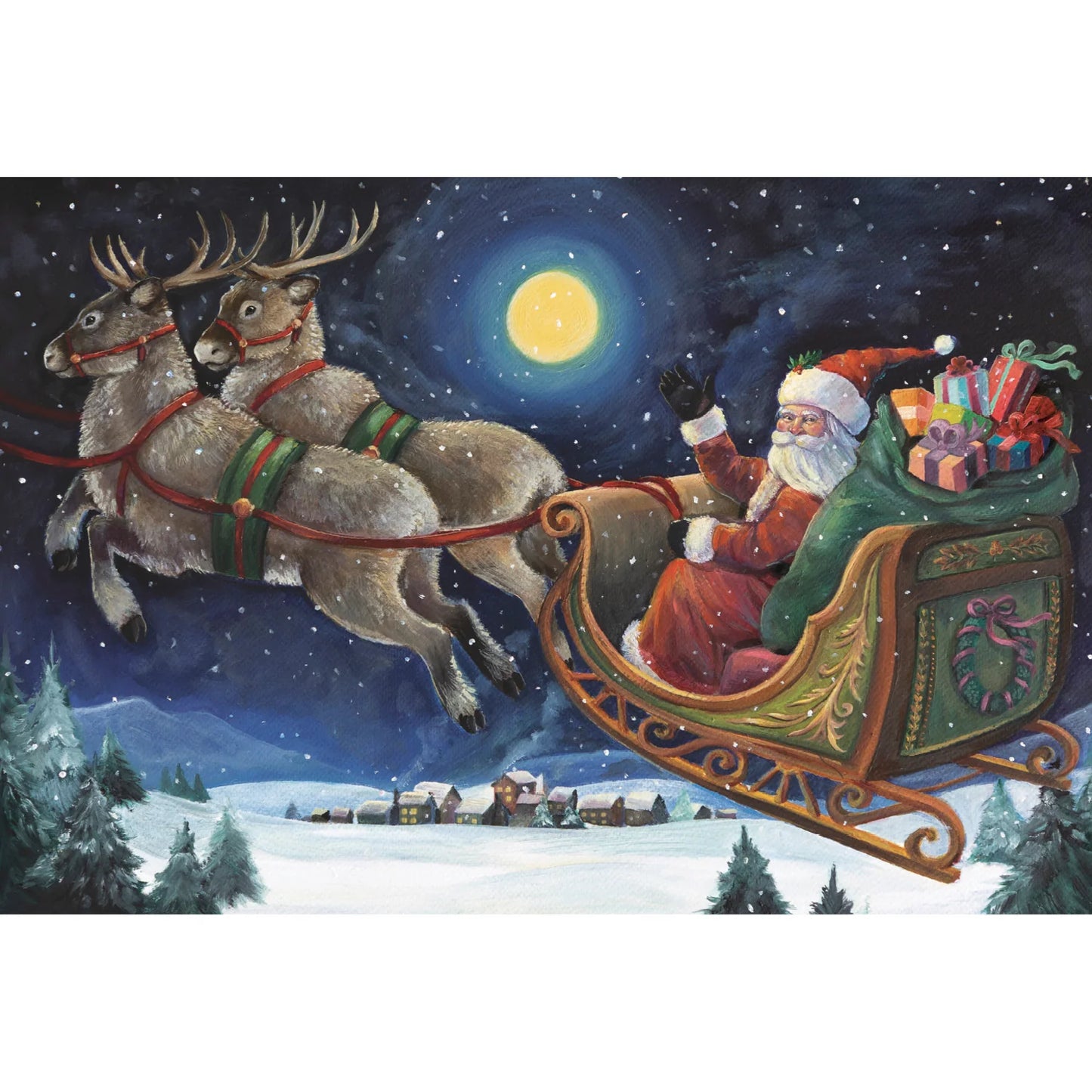 12" x 18" Sleigh Ride Placemat