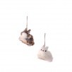 3.5" Fur Winter Rabbit Ornament