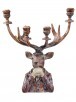 16.5" Gentleman Deer Candle Holder