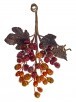 12" Beaded Chareston Grape Spray