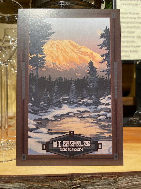 Mt. Bachelor Notecard