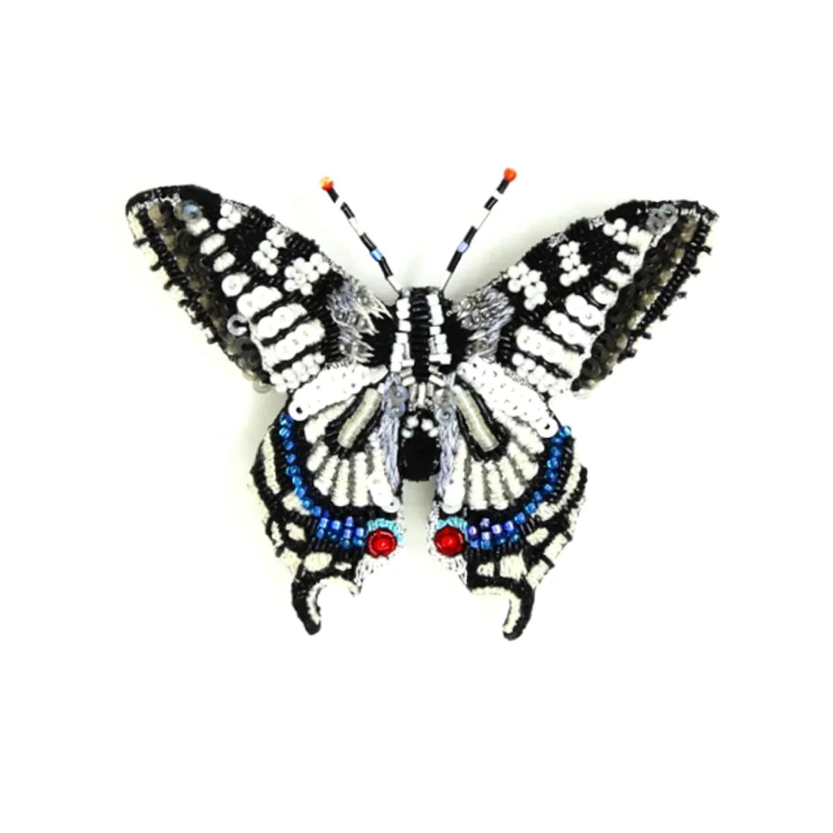 Old World Swallowtail Butterfly Brooch Pin