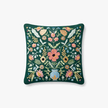 Load image into Gallery viewer, Gabriella Evergreen 18"x 18 Multi-Color Pillow