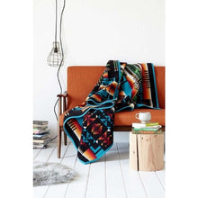Load image into Gallery viewer, Chief Joseph Blanket, Black, 64x80"