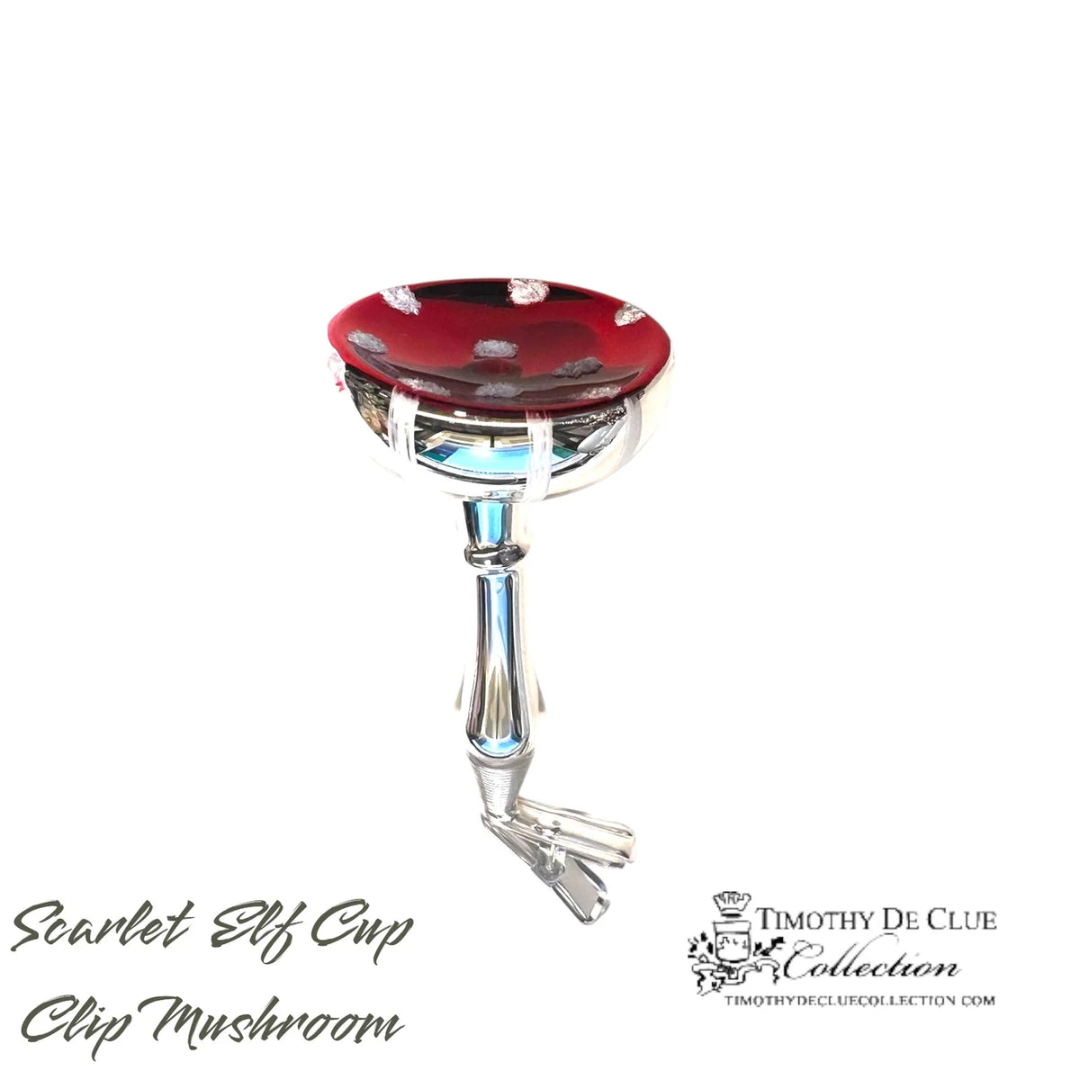 PNW Scarlett Elf Cup Clip Mushroom -TDC Wonderland Christmas Collection