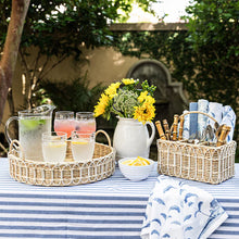 Load image into Gallery viewer, Provence Rattan Silverware Caddy
