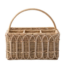 Load image into Gallery viewer, Provence Rattan Silverware Caddy